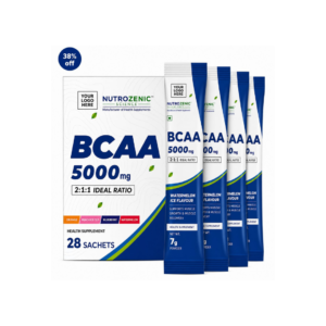 BCAA 5000mg Sachets 2:1:1 Ideal Ratio