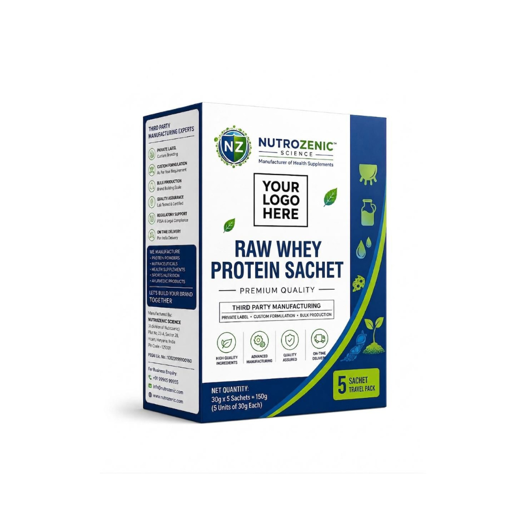 Raw Whey Protein Sachet